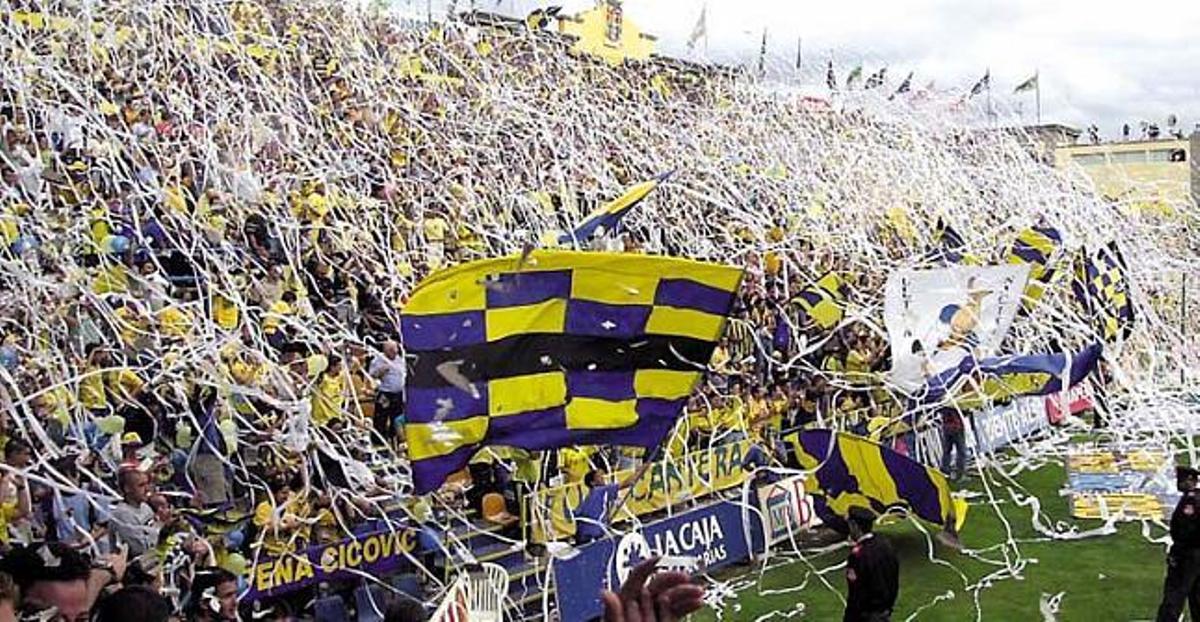Foto de archivo del Estadio Insular en un partido de la UD Las Palmas