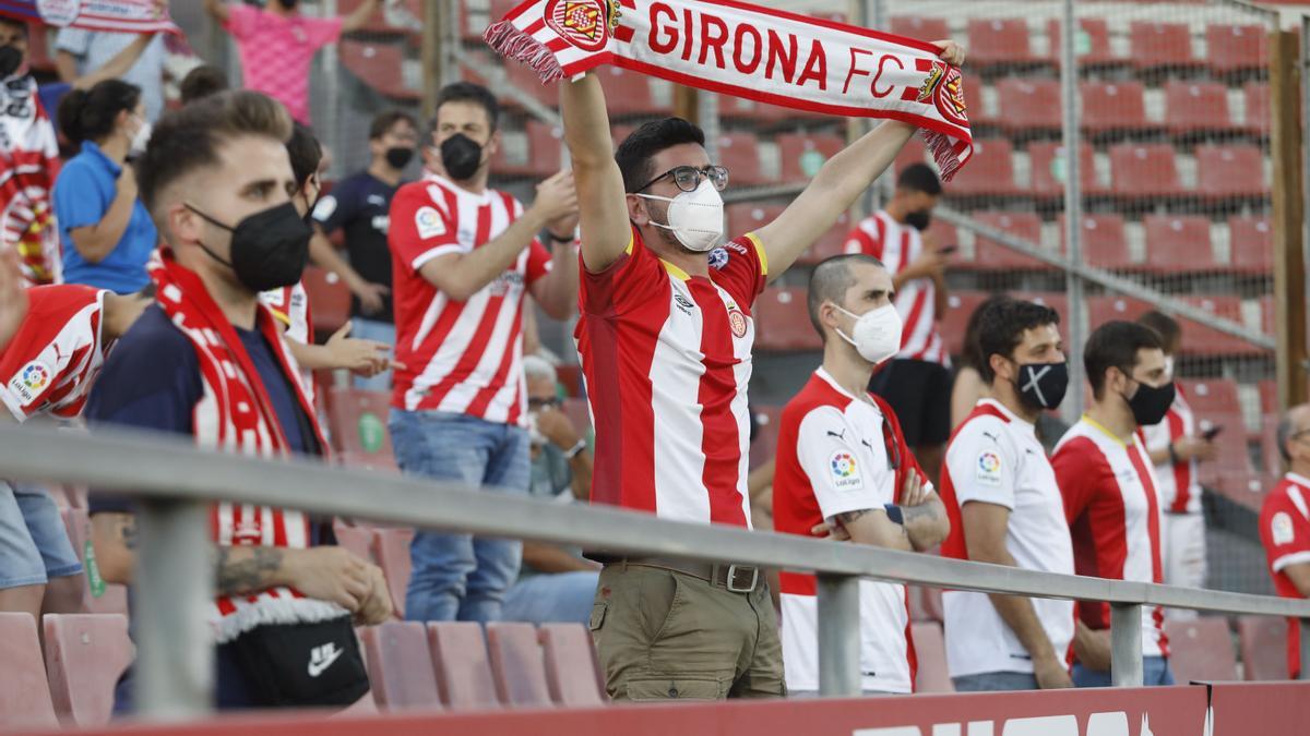 Girona FC - Rayo Vallecano, en imatges