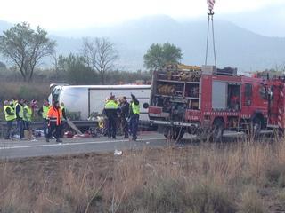 La empresa del autobús del accidente de Tarragona dice que el conductor había descansado