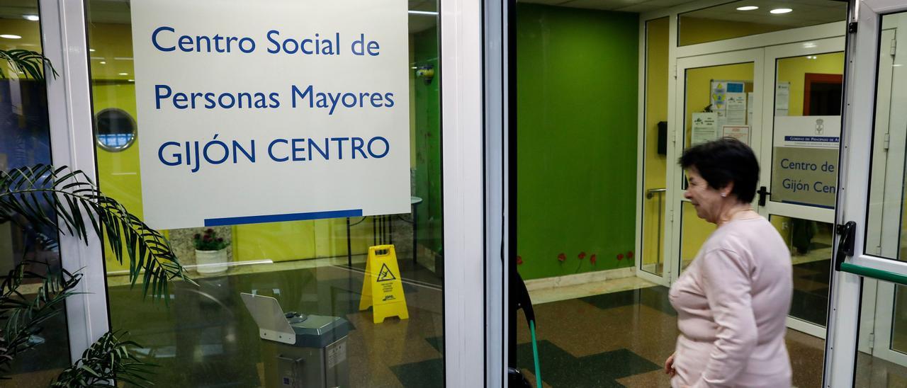 Centro Social de Personas Mayores del San Agustín, antes del cierre.