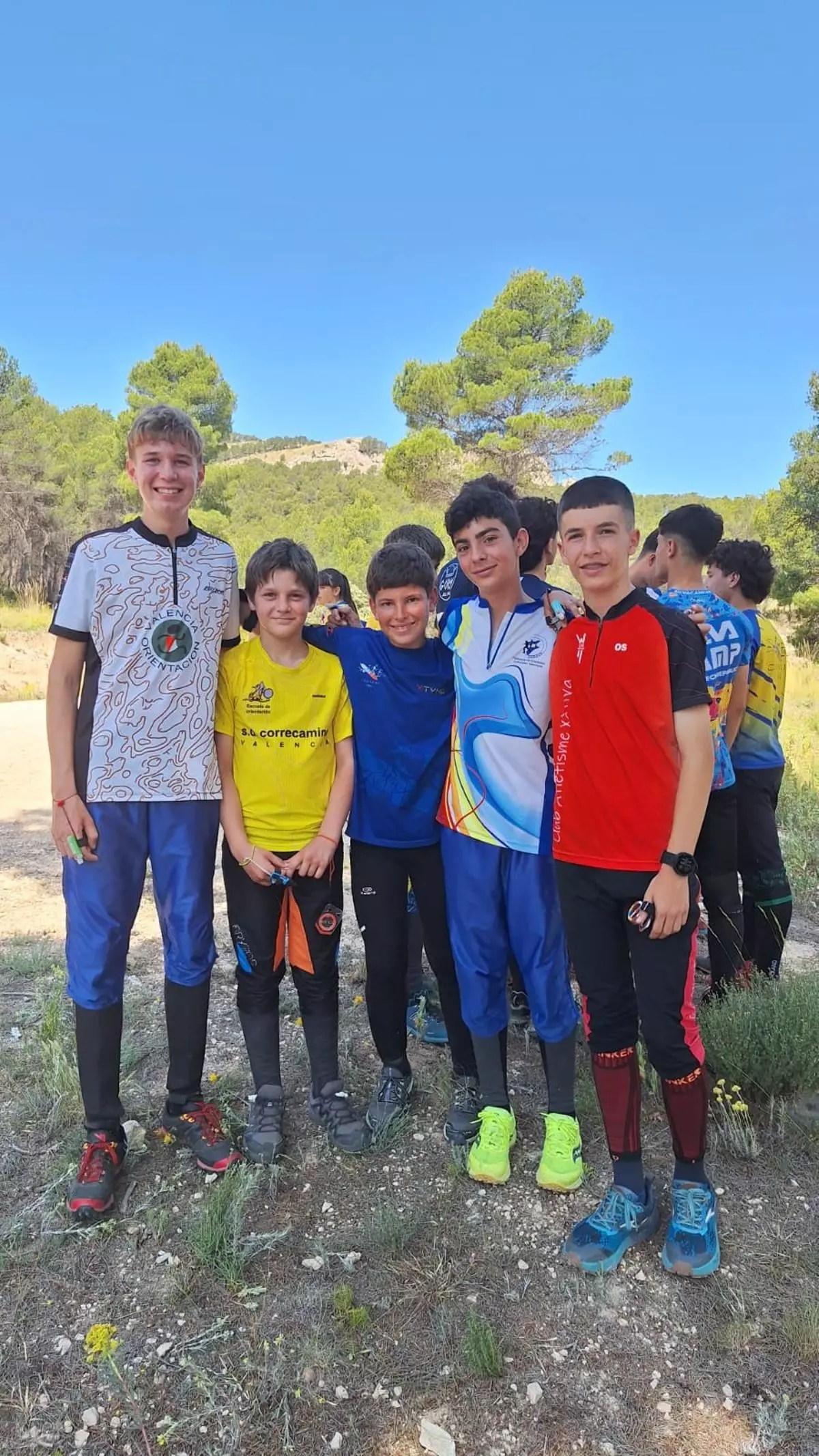 Dos deportistas del CAX Orientació disputan el Campeonato de España en Santiago de Compostela