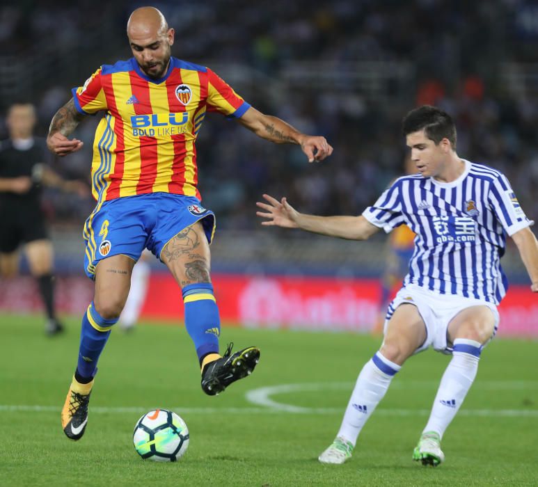 Real Sociedad - Valencia CF, en imágenes