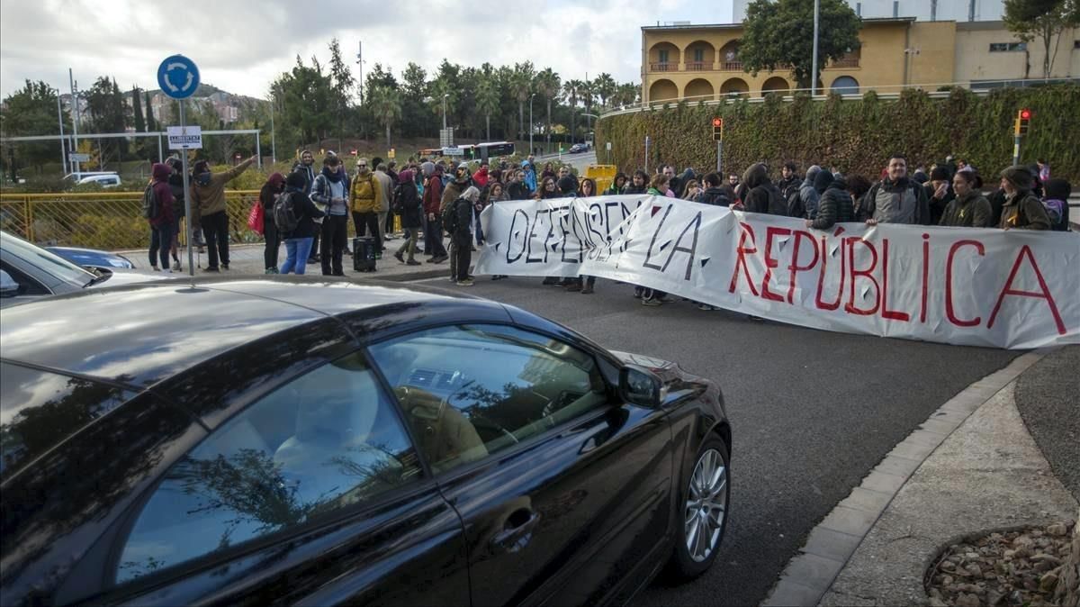 Huelga general en Cataluña