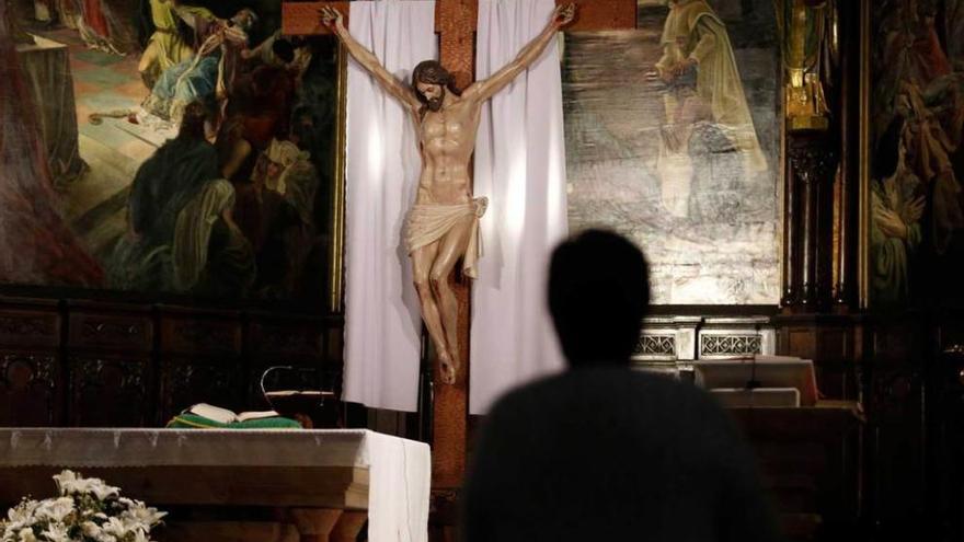 La adoración del Lignum Crucis, en Sabugo