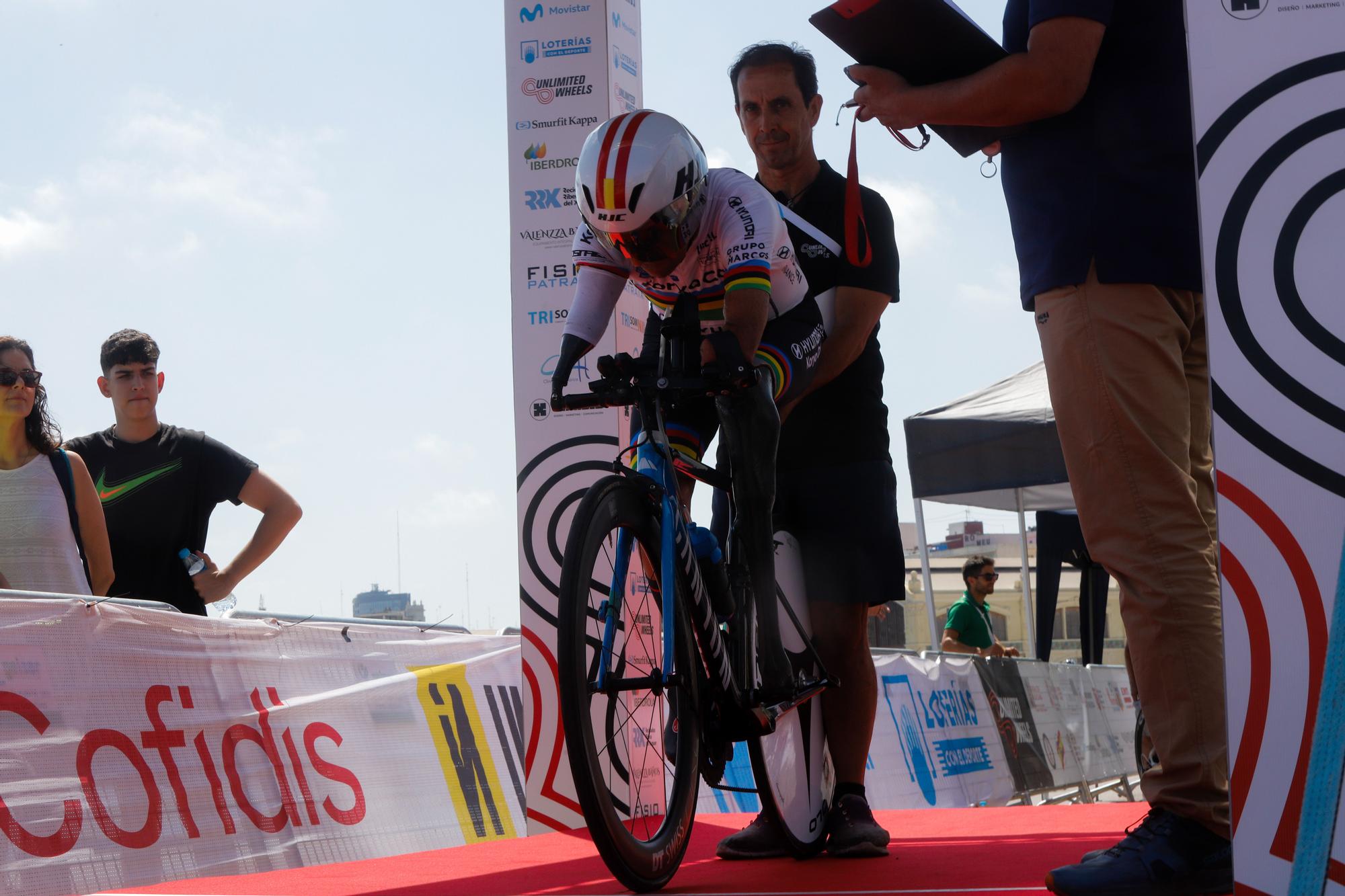 Así han sido las pruebas de ciclismo adaptado en La Marina