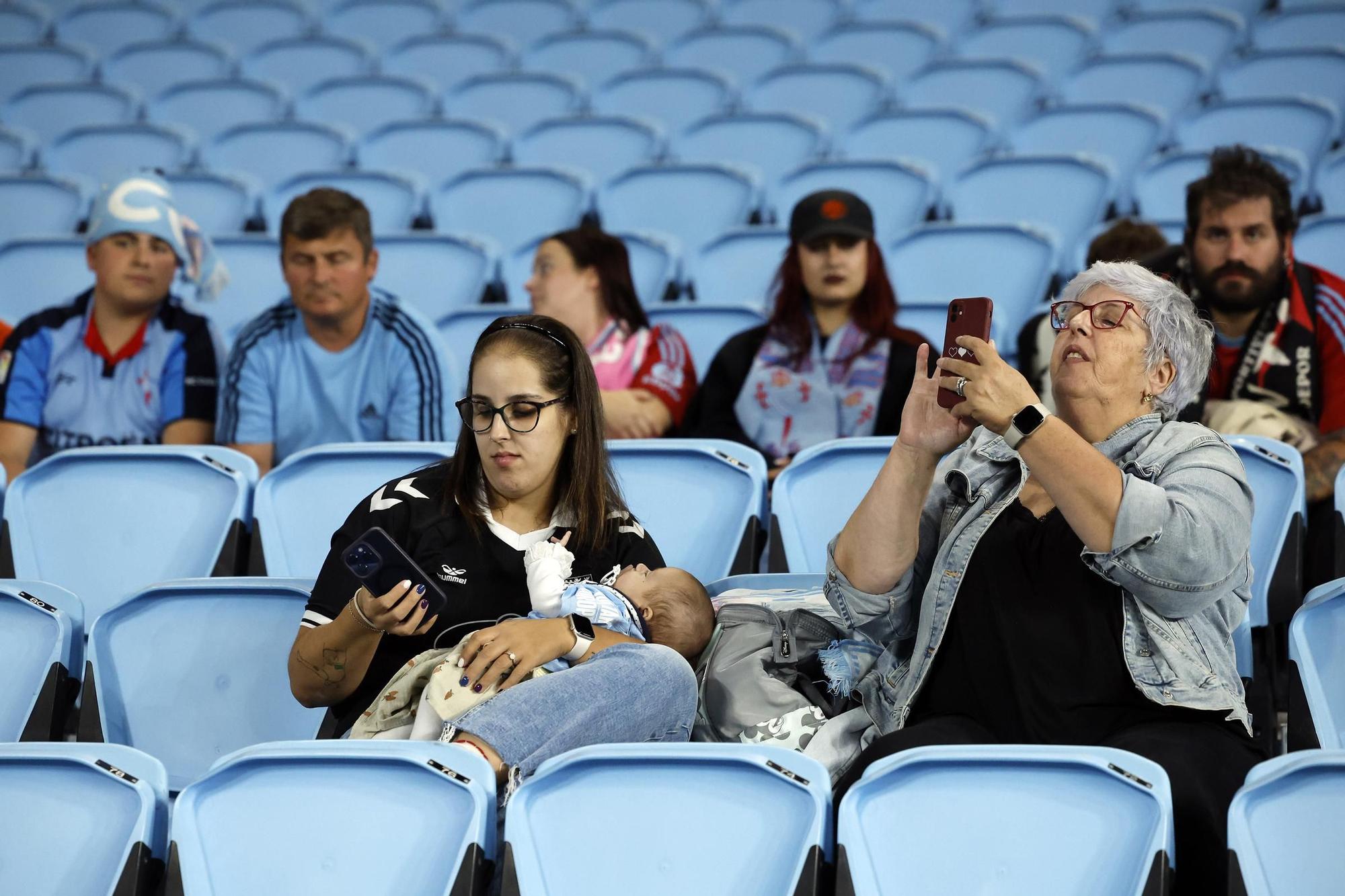 'Xuntos contra o lume': Celta - Selección de Ourense, en imágenes
