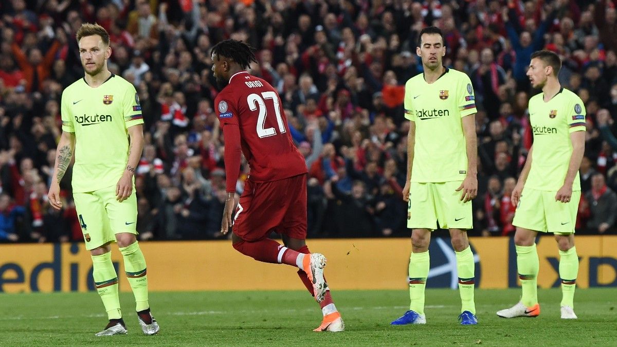 El Barça, en Anfield