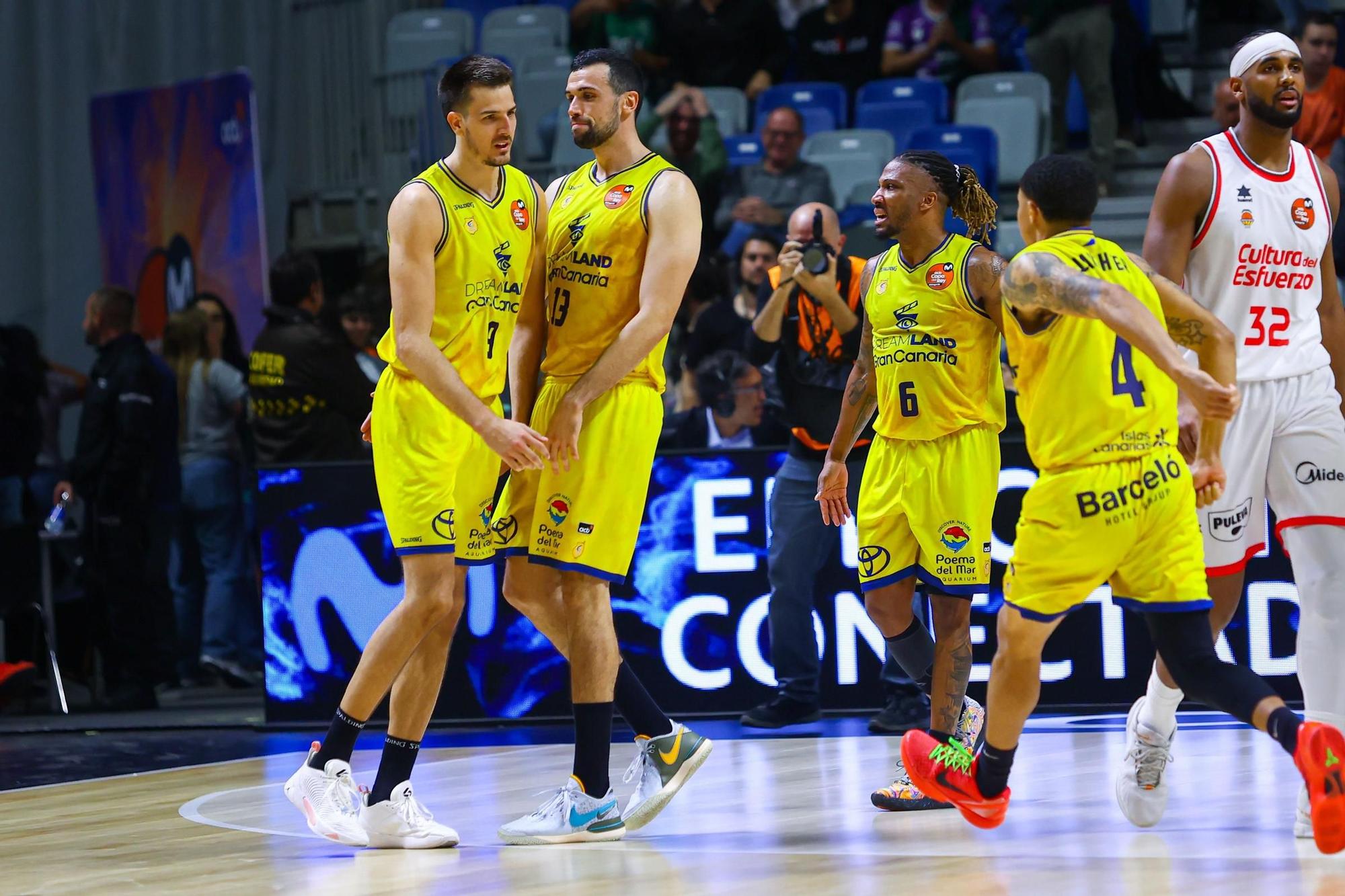 Copa del Rey de baloncesto: Dreamland Gran Canaria - Valencia Basket