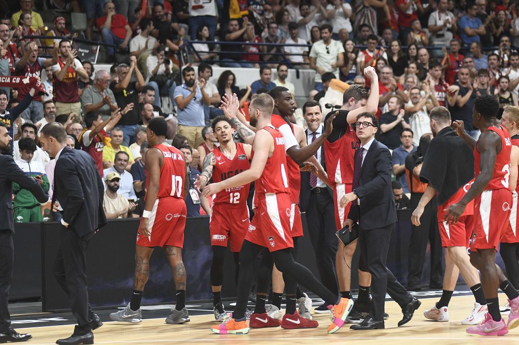 Todas las imágenes de la semifinal de la Supecopa entre el UCAM Murcia y el Unicaja