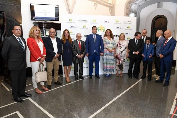 18-06-19 GENTE Y CULTURA. TEATRO GUINIGUADA. LAS PALMAS DE GRAN CANARIA. Asuntos Sociales. La ONCE Canarias entrega sus Premios Solidarios 2019. Fotos: Juan Castro.  | 19/06/2019 | Fotógrafo: Juan Carlos Castro