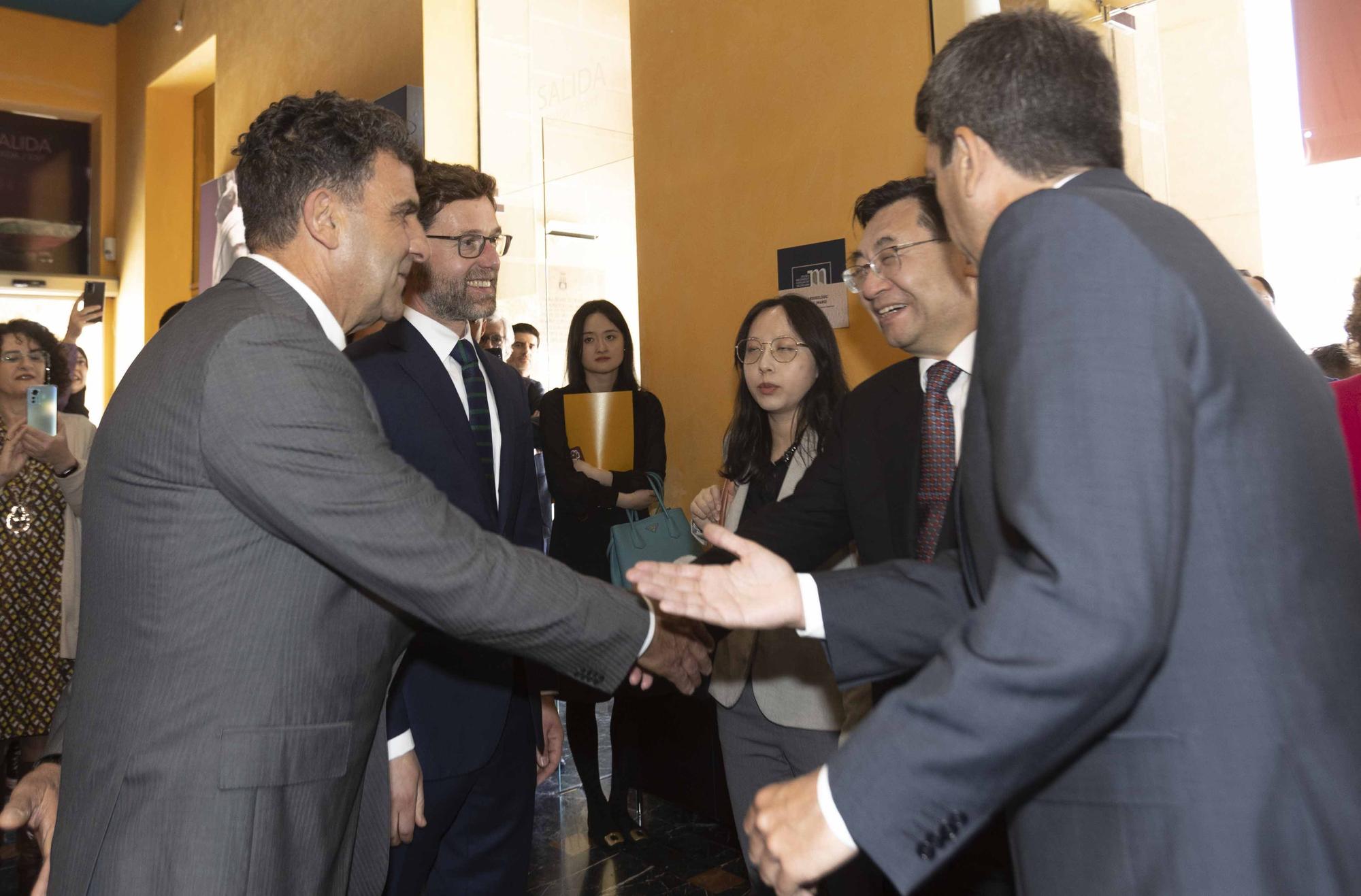 La inauguración de la exposición El legado de las dinastías Qin y Han. Los guerreros de Xian