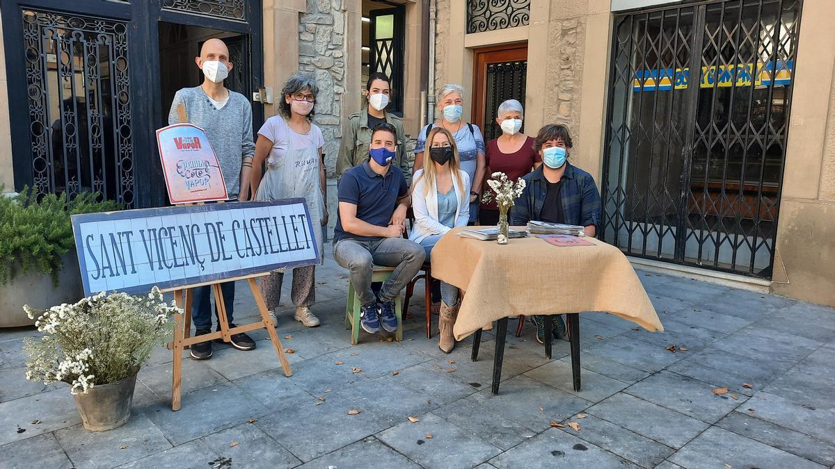 Presentació de la Fira del Vapor de Sant Vicenç de Castellet