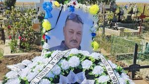 Tumba de Gheorghe Vranciu en Rumanía, este jueves.