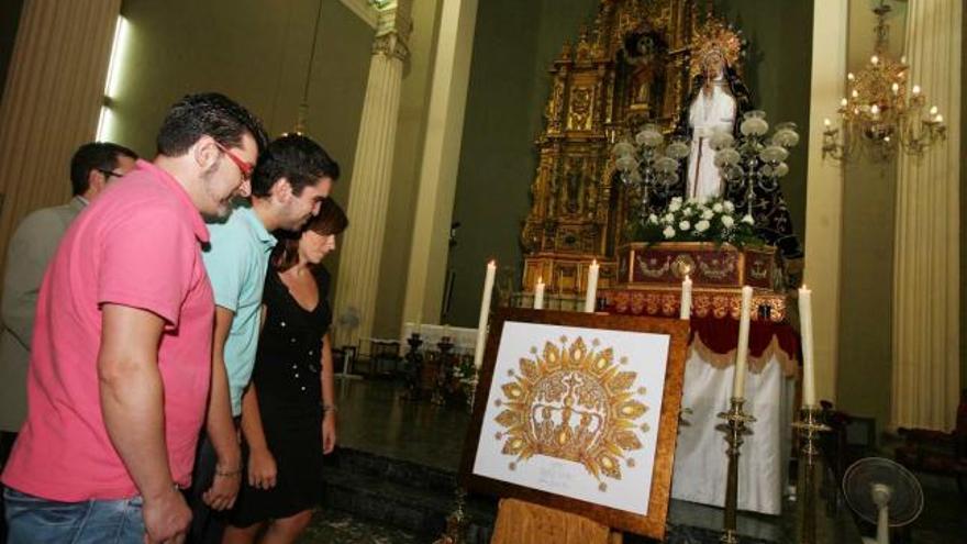 Una joya para coronar a la Virgen de Los Dolores