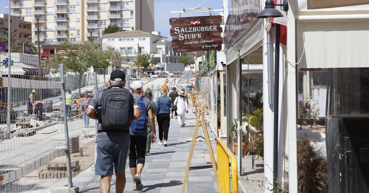Die erste Bauphase des Bulevar betrifft das Stück vom Torà-Strand bis zur Einmündung mit dem Carrer Gavines.  | FOTO: NELE BENDGENS