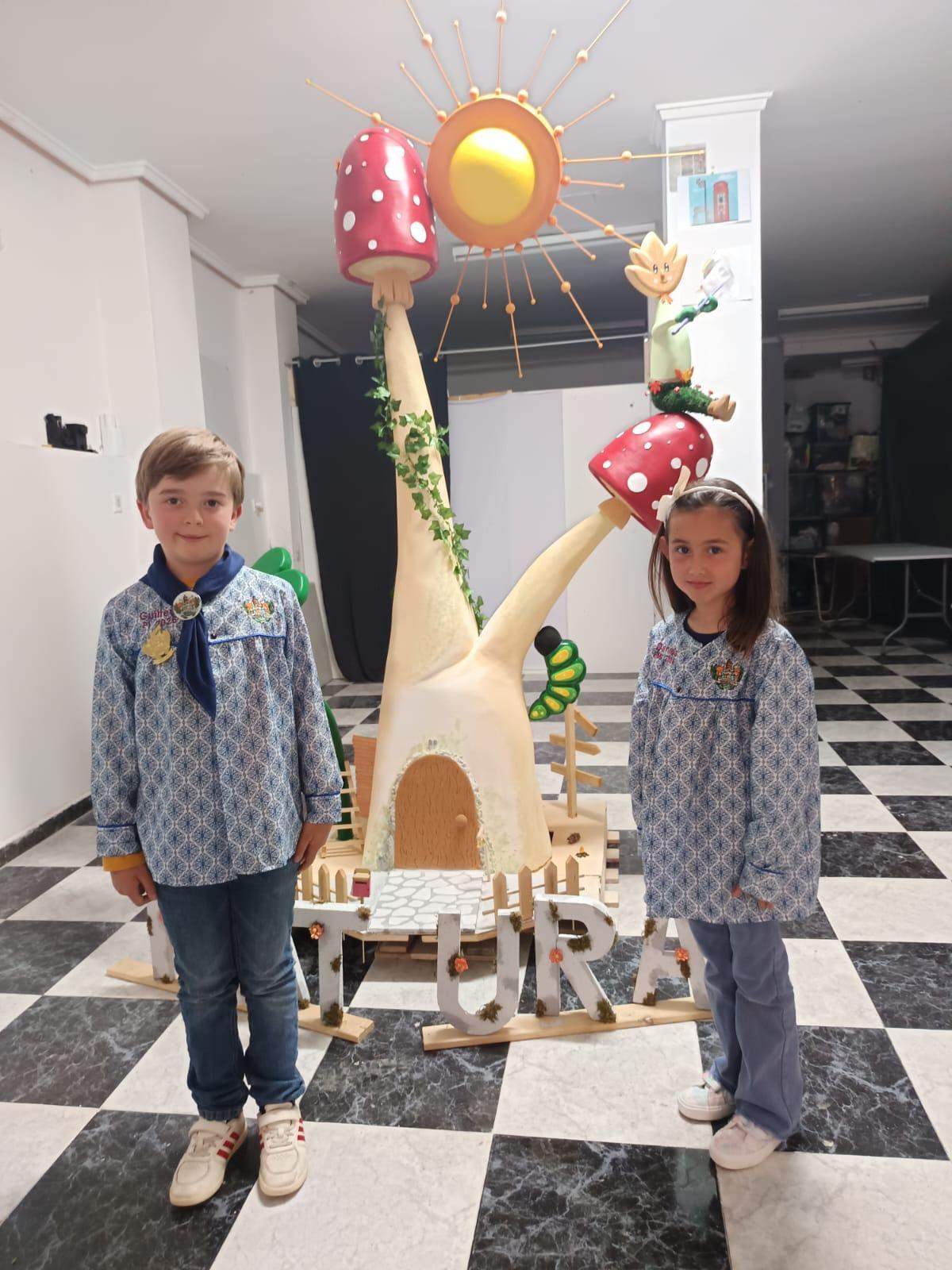 Representantes infantiles.