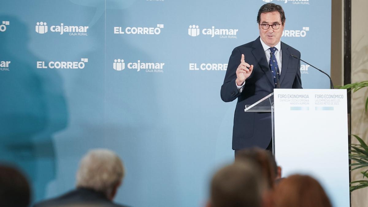 Garamendi asegura que la subida desmedida de la cotización afectará negativamente a las empresas