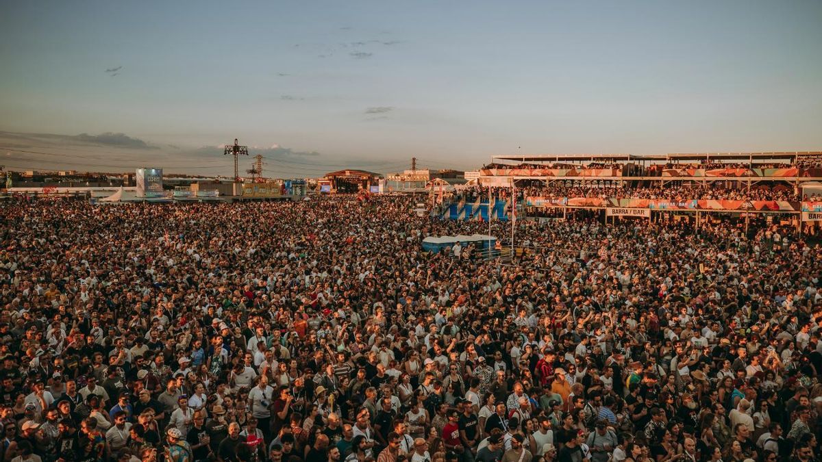 Ambiente en la edición de 2024 de Mad Cool.