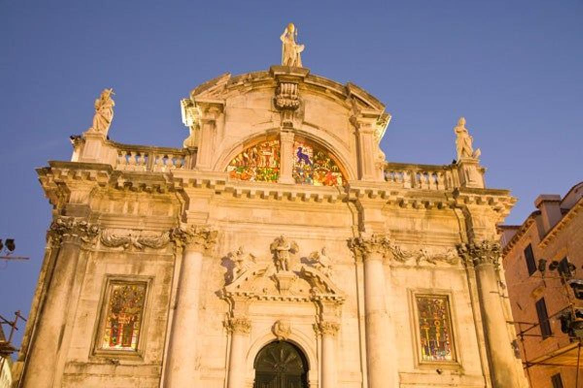 Destalle de la Catedral de San  Blas de Dubrovnik.