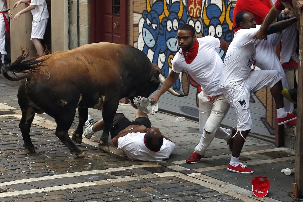 Segon 'encierro' de Sa Fermín