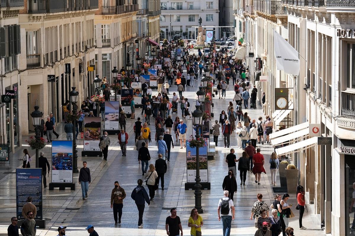 Calle Larios de Málaga.