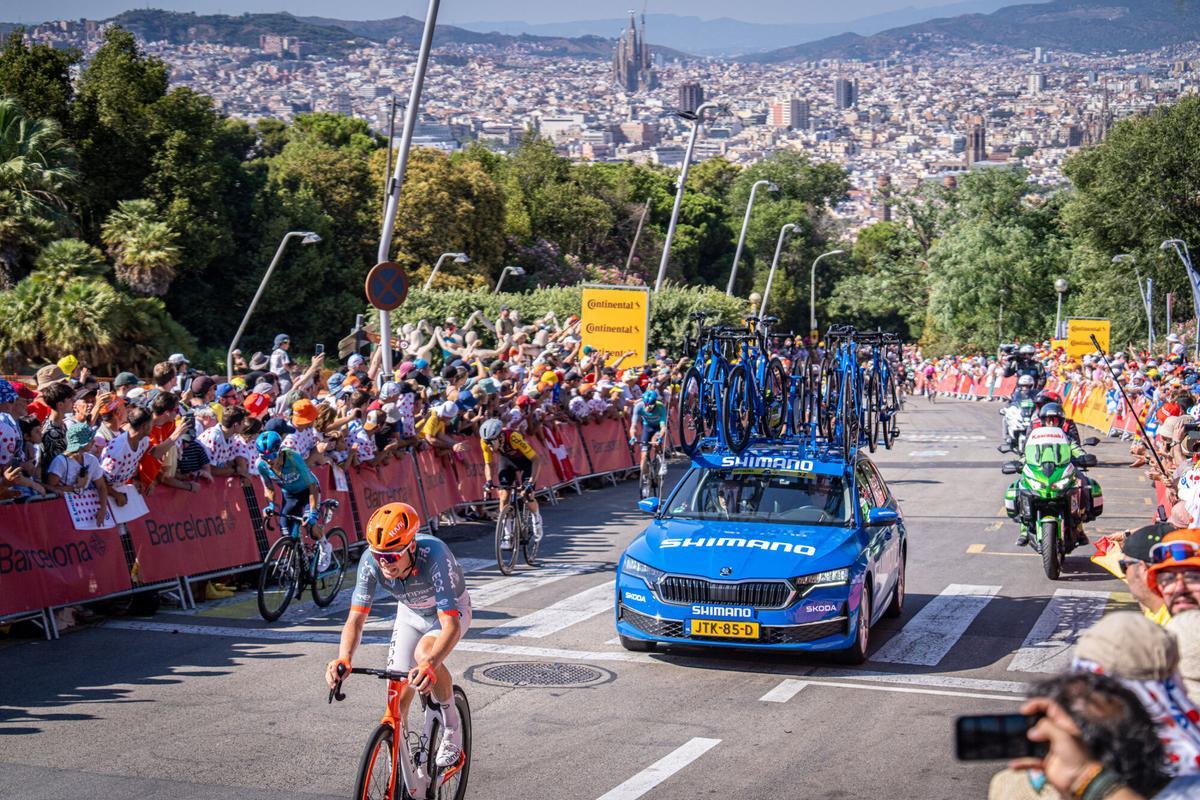 El Tour conquista Montjuïc