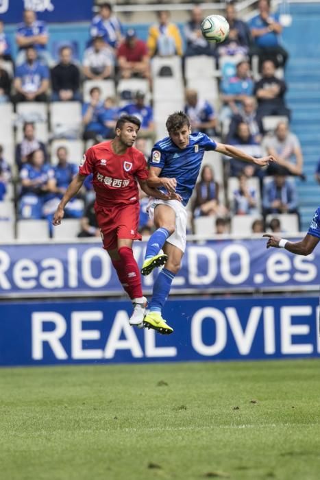 El partido del Oviedo ante el Numancia, en imágenes.