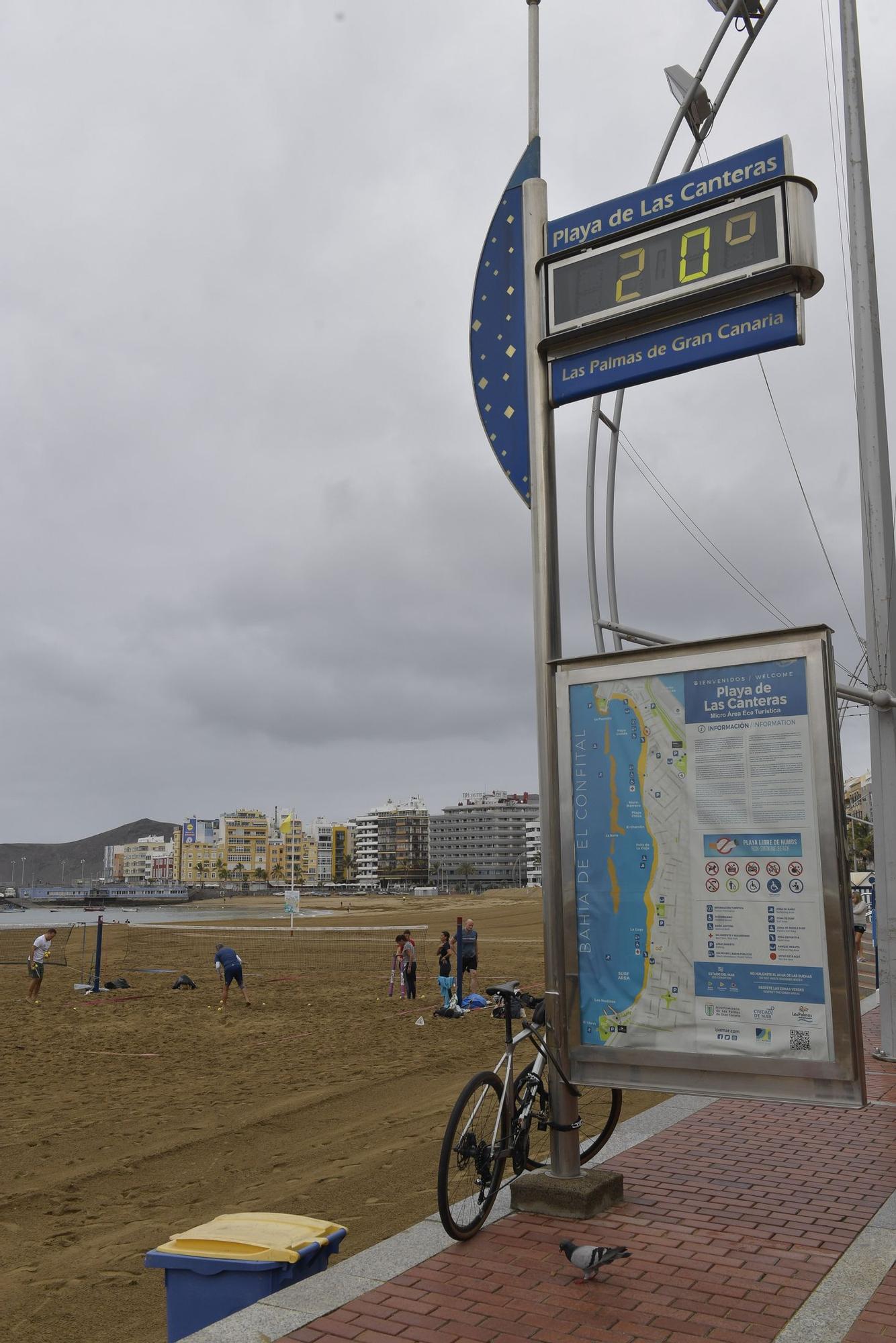 Lluvia en Las Palmas de Gran Canaria (07/01/2022)