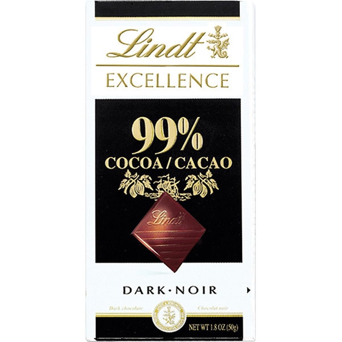 Chocolate Lindt Excellence 99% cacao