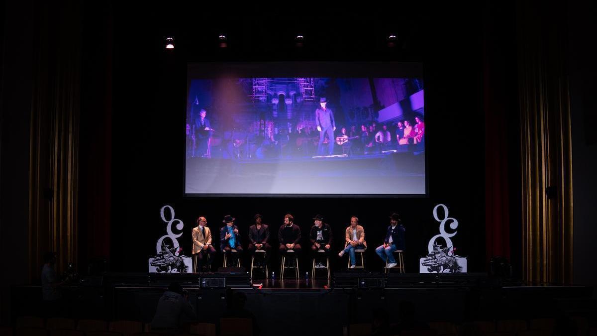 Un momento de la presentación de este jueves en el teatro Albéniz de Madrid