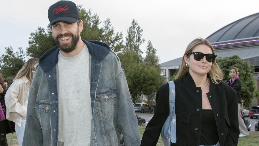 Gerard Piqué y Clara Chía, en una imagen de archivo.