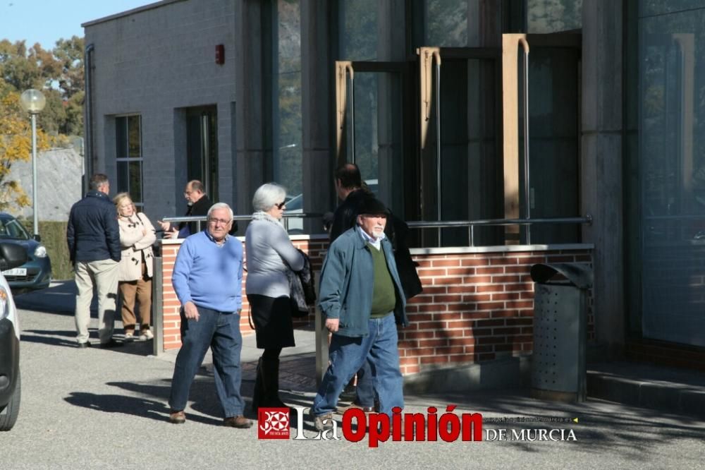 Familiares y amigos despiden a José Antonio Pujante