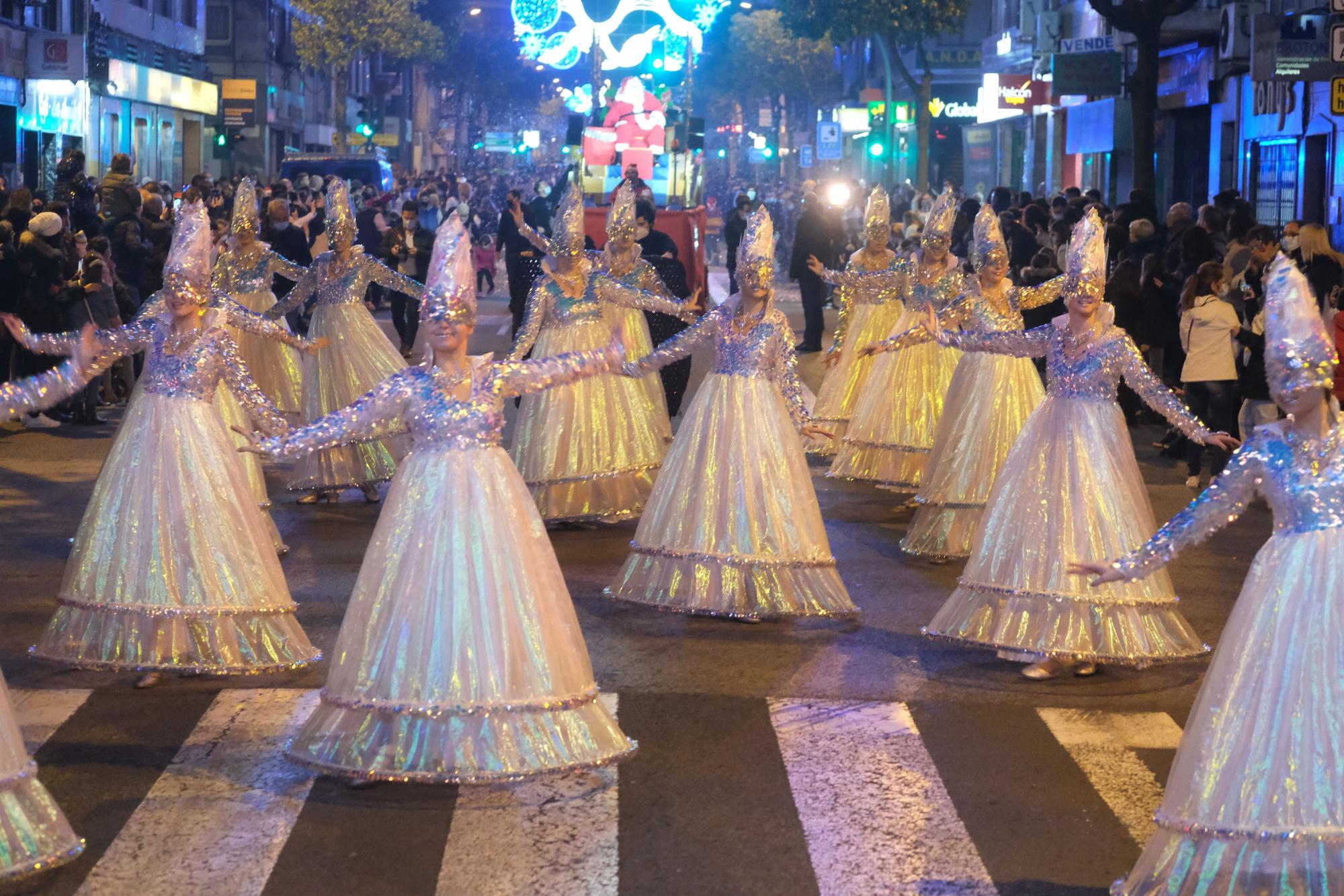 Cabalgata de Papá Noel en Elche