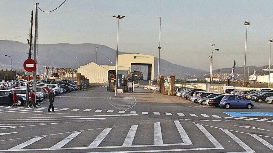 Praza de España de Marín, donde se realizará el cribado. | // S.A.