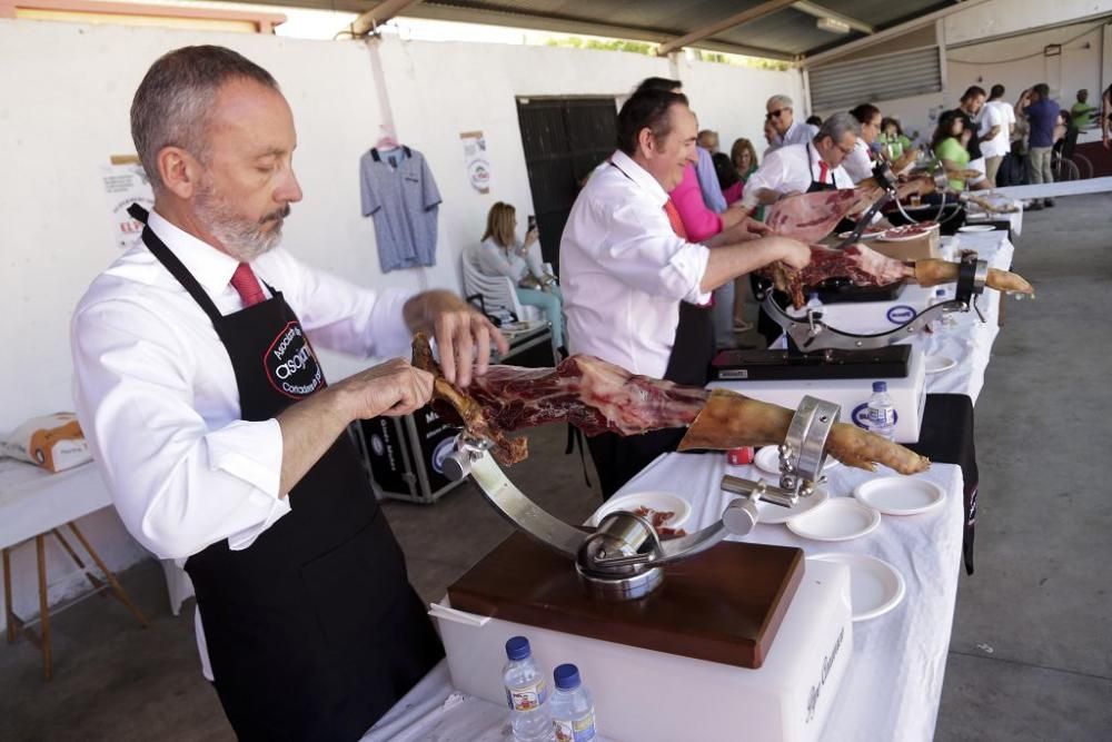 III Encuentro de Cortadores de Jamón de la AECC de Zarandona