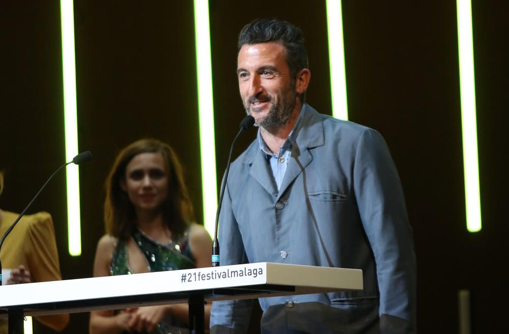 Rosrigo Sorogoyen, realizador de Stockholm y Que Dios nos perdone, recibió el Premio Málaga Talent-La Opinión de Málaga