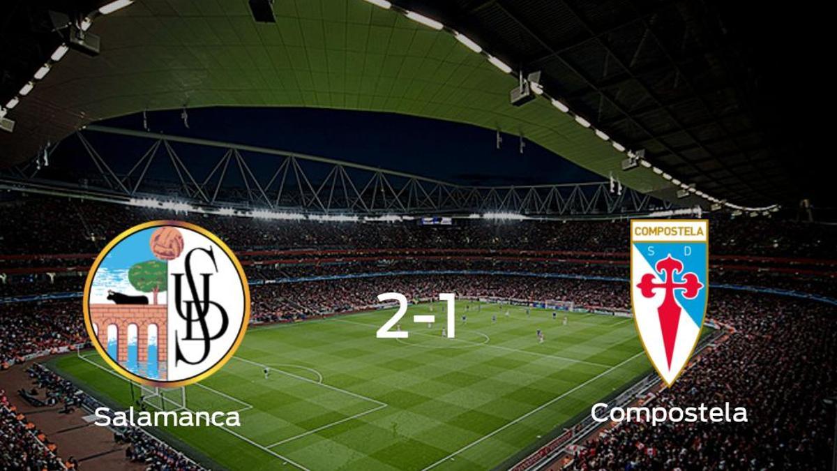 El Salamanca UDS se impone por 2-1 al Compostela