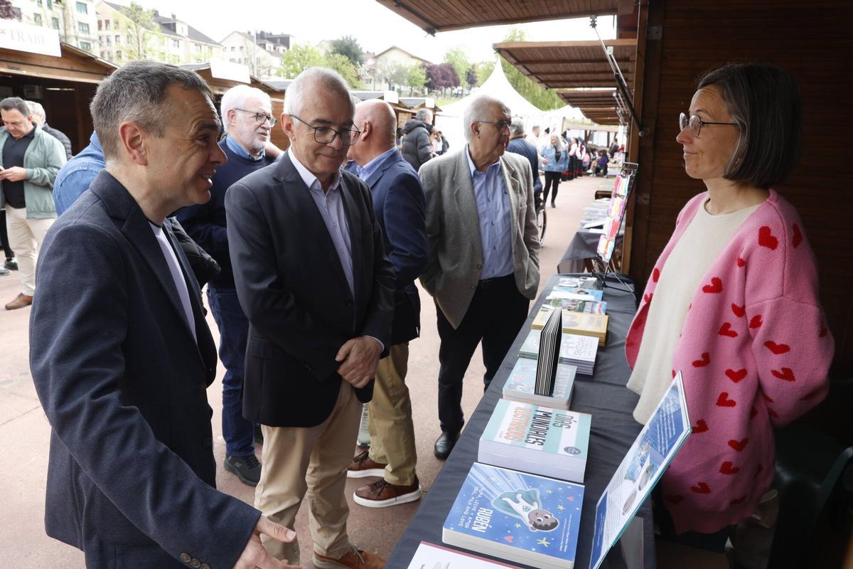 Inauguración de la Feria del libro de Corvera Inauguración de la Feria del libro de Corvera