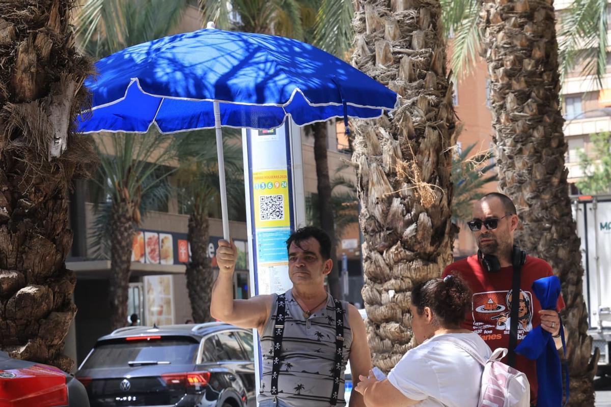 La ola de calor derrite Alicante