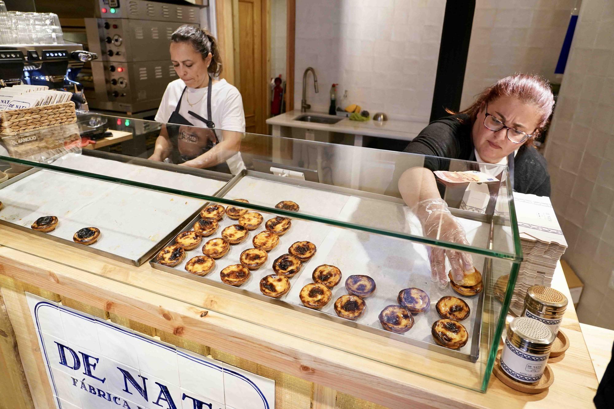 La pastelería de la cadena portuguesa Da Nata abre un local en la calle Especería, en pleno Centro de Málaga.