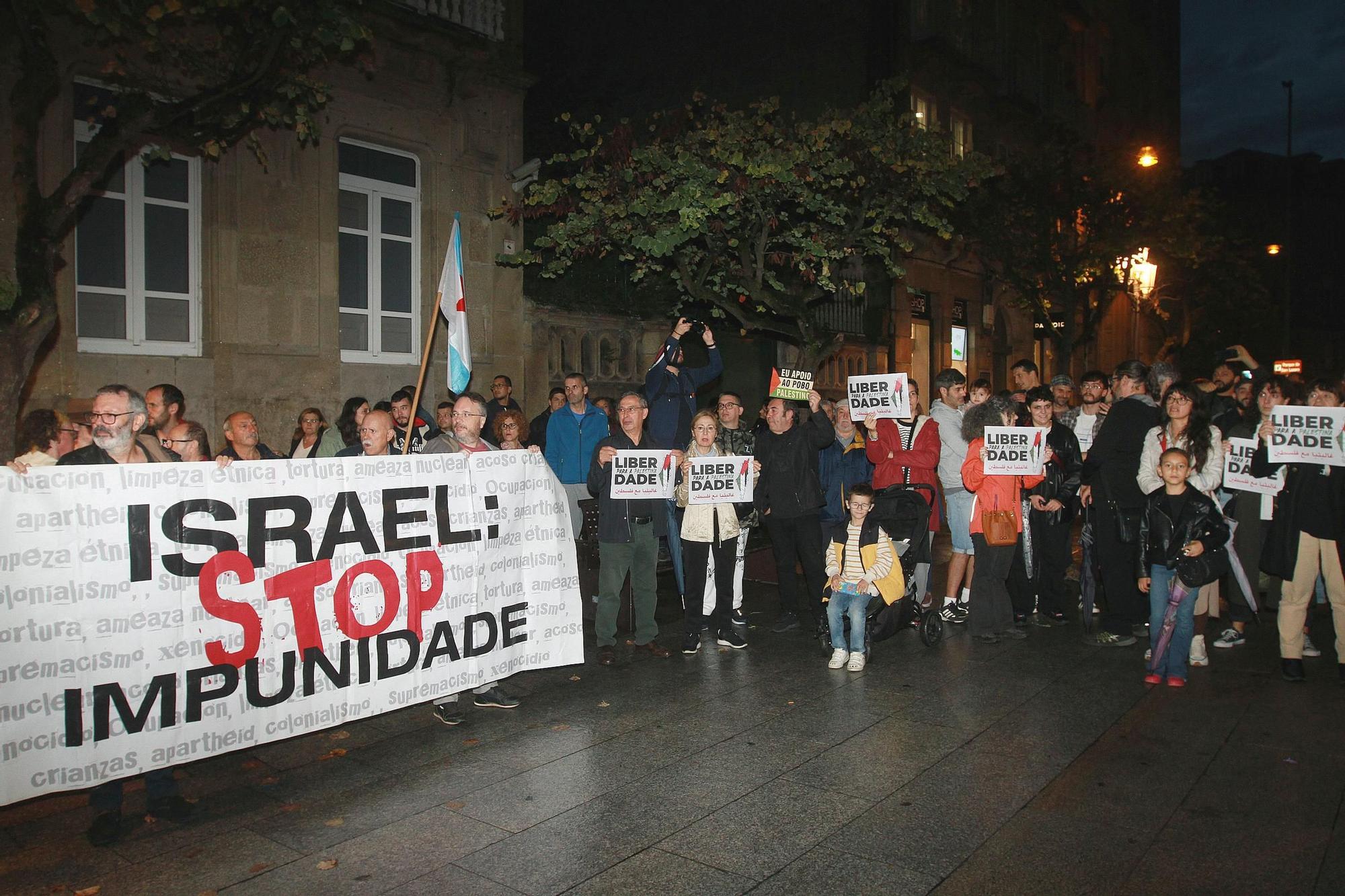 Galicia sale a la calle por Palestina