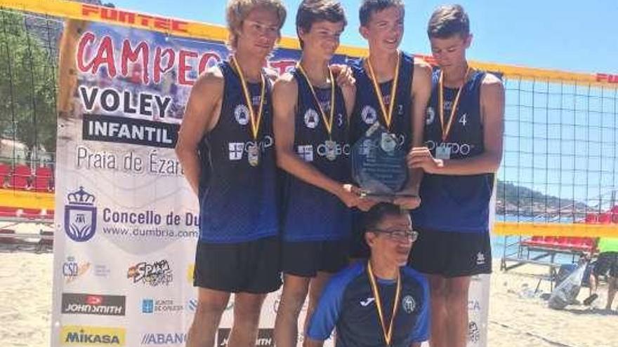 El Club Voleibol Oviedo Nuevo Campeon De Espana Cadete La Nueva Espana