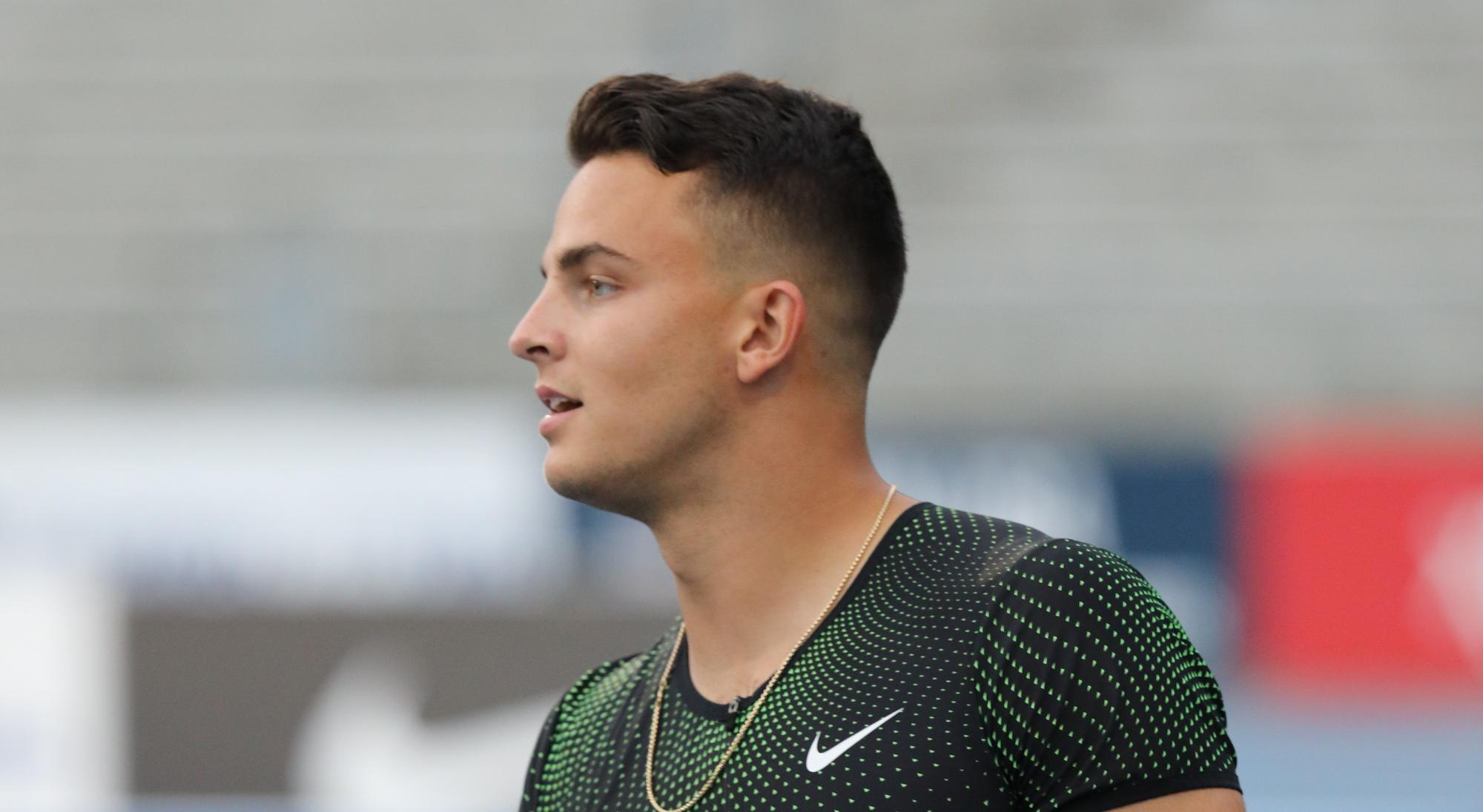 El atleta Devon Allen