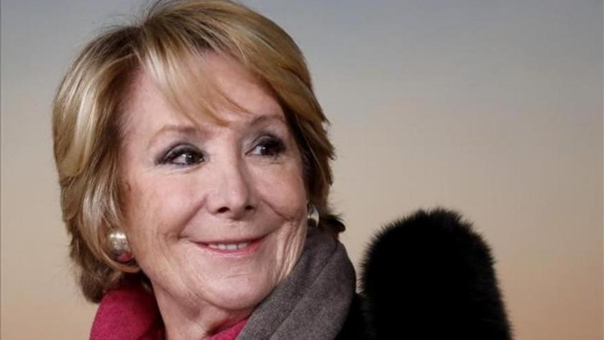 Esperanza Aguirre desvelará si dimite esta tarde