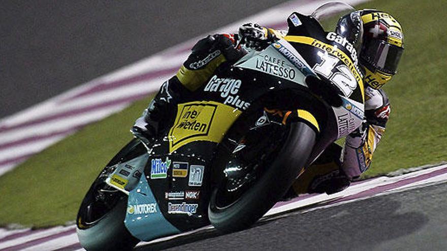 Thomas Luthi, en Losail.