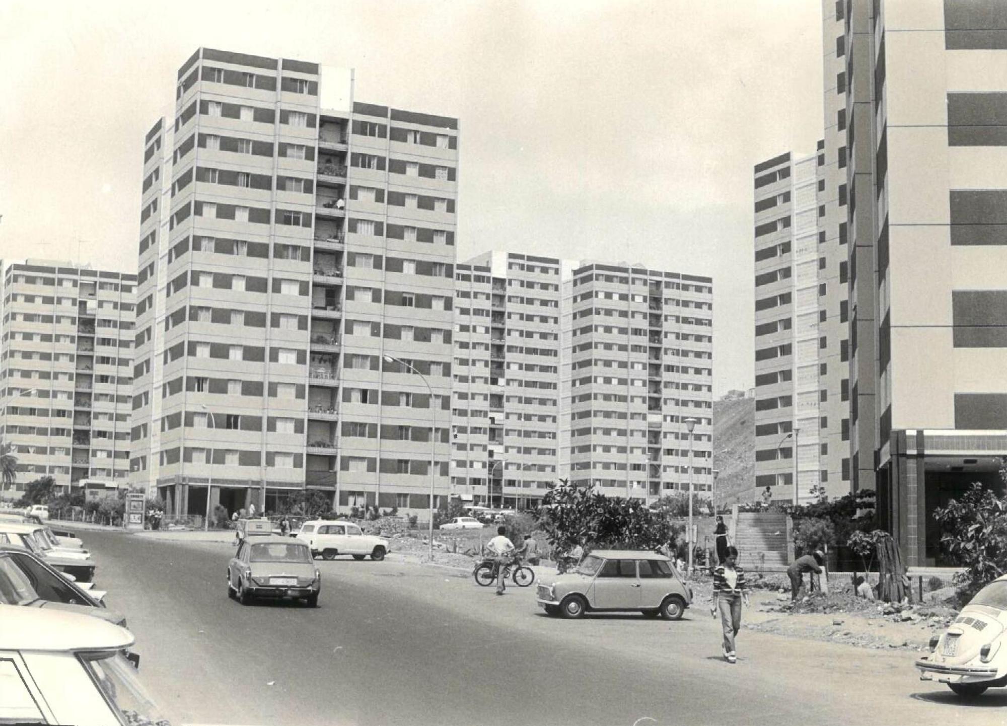 Polígono Cruz de Piedra en los años 70