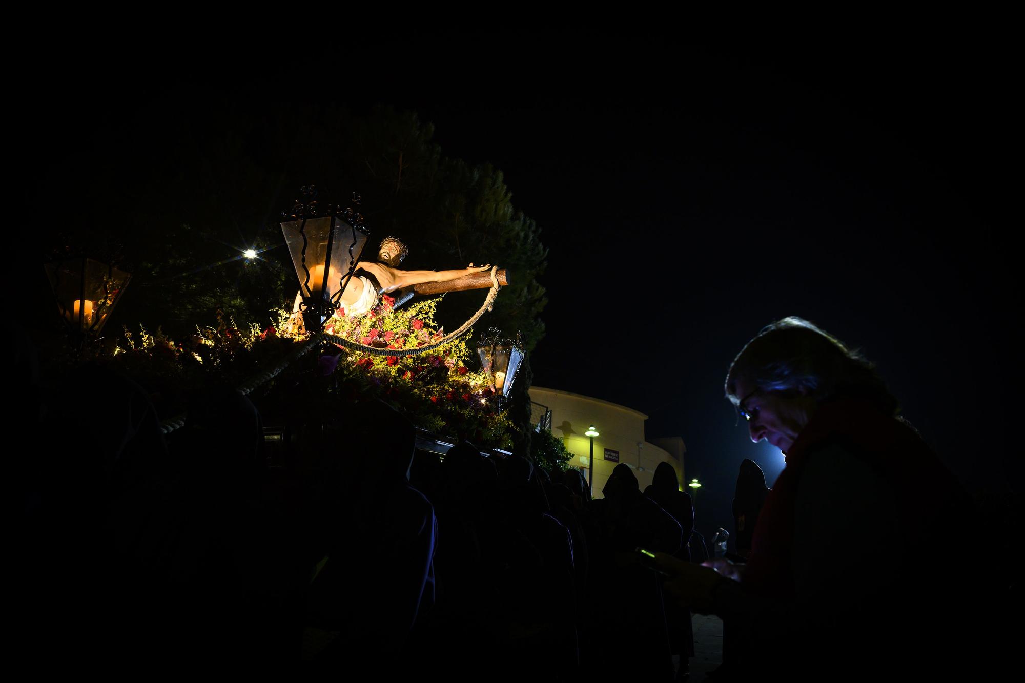 Viacrucis penitencial del Cristo del Socorro en Cartagena