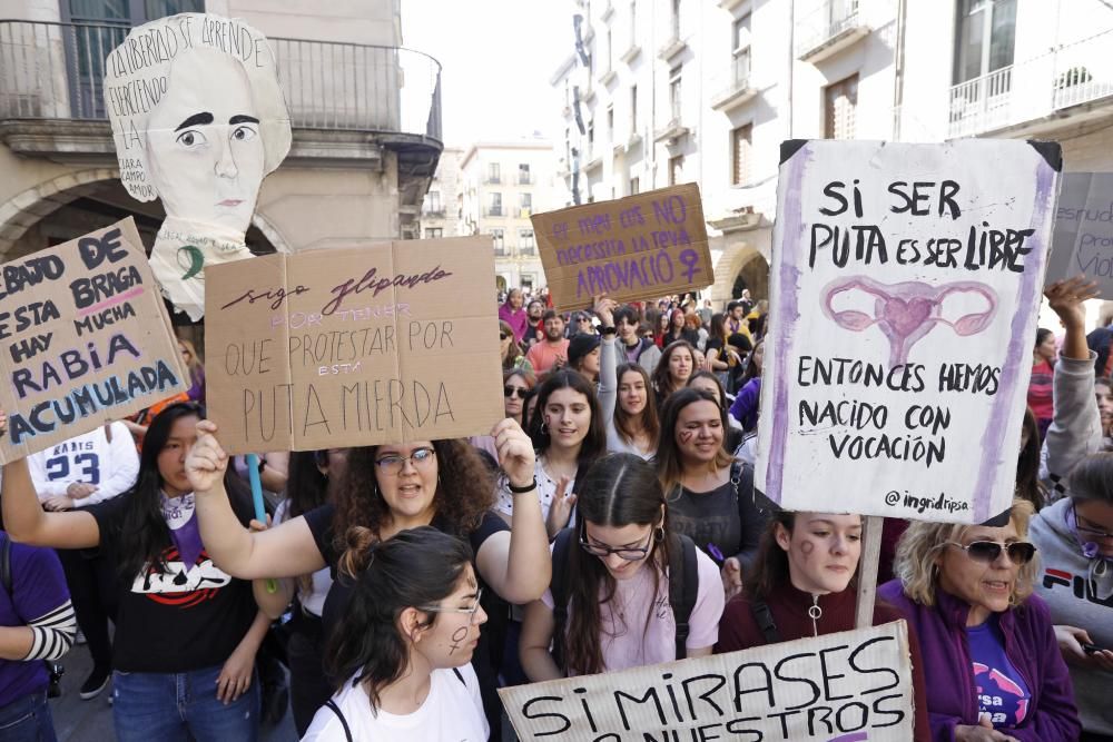 Imatges de la Manifestació feminista