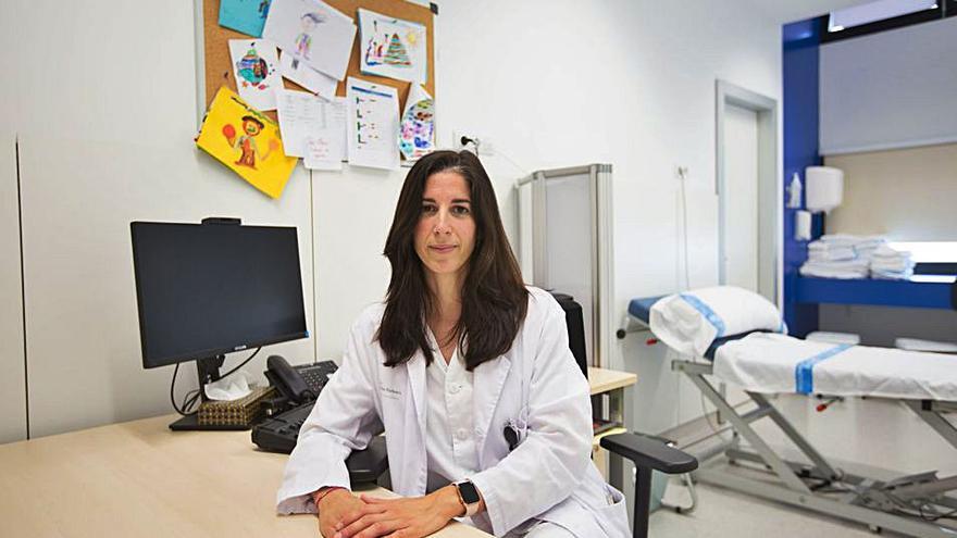 Rocío Martín, médico rehabilitadora del Hospital Can Misses.