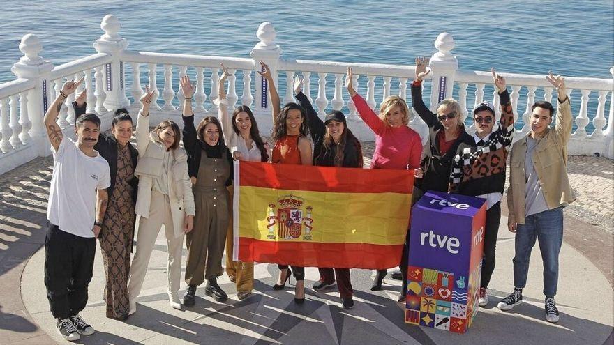 Los participantes del Benidorm Fest.